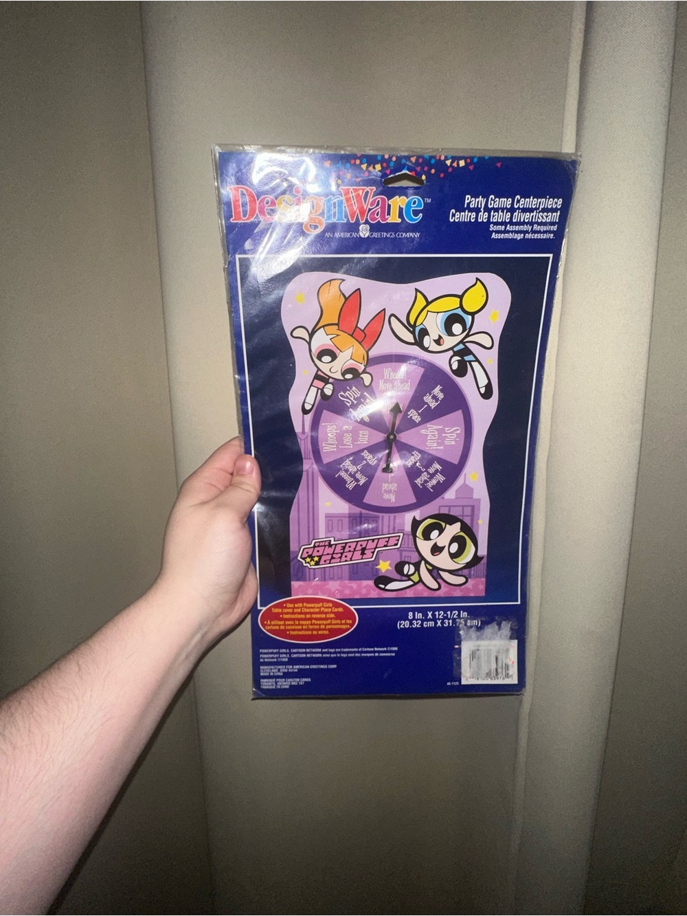 vintage 1999 DesignWare The Powerpuff Girls party game centerpiece NEW